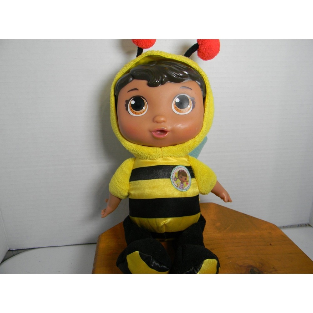 Disney Doc McStuffins Bee Costume Plush Doll Just Play Soft Toy 12"